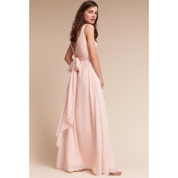 NWT BHLDN ICE PINK CARNEGIE DRESS - Picture 2 of 3